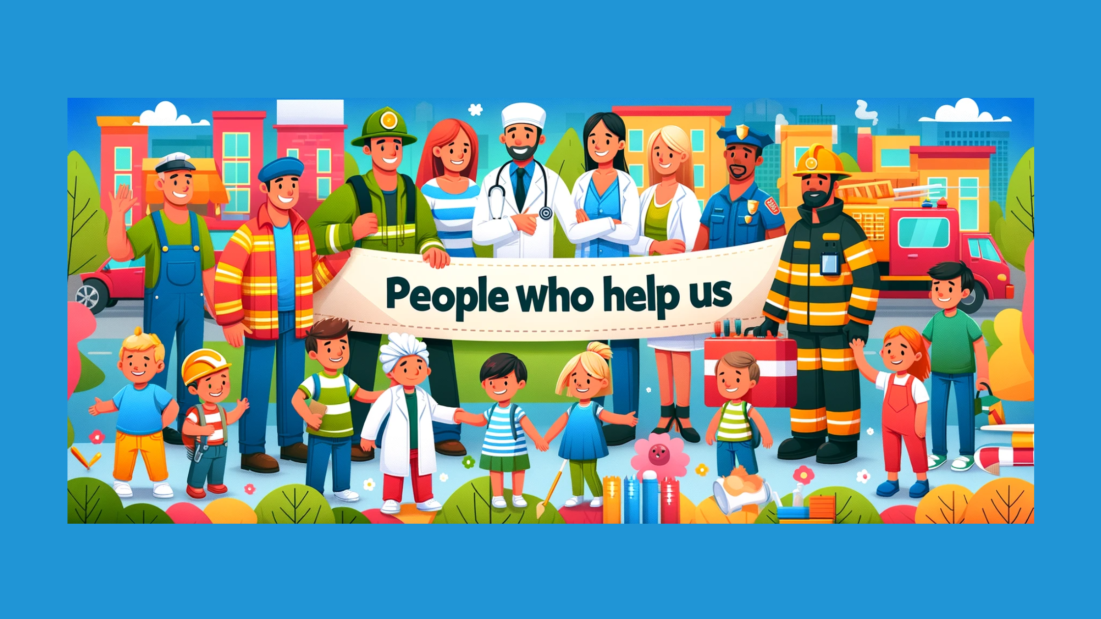 People Who Help Us Banner